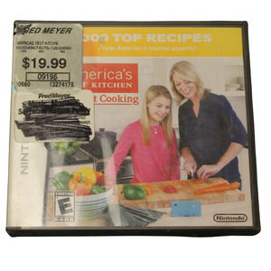 Nintendo DS America’s Test Kitchen: Let’s Get Cooking Brand New Factory Sealed